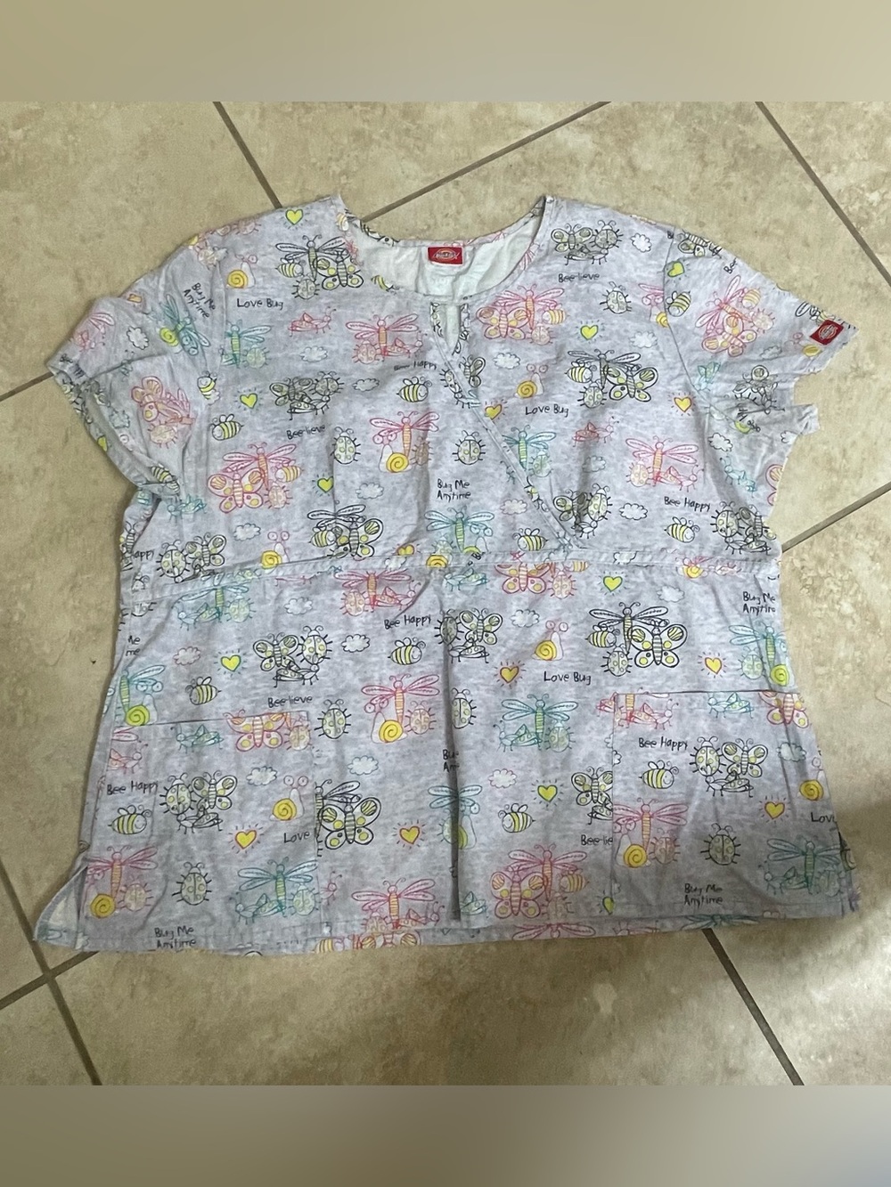 Dickies scrub top